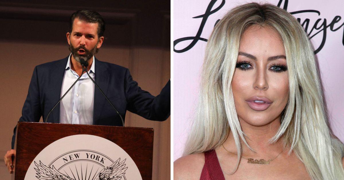Photo of Donald Trump Jr. and Aubrey O'Day