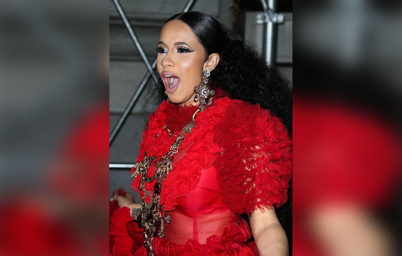 Cardi B Bump On Head Statement After Attacking Nicki Minaj