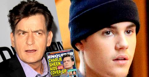 Charlie Sheen HIV Positive Justin Bieber Today Show