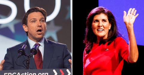nikki haley out raises ron desantis