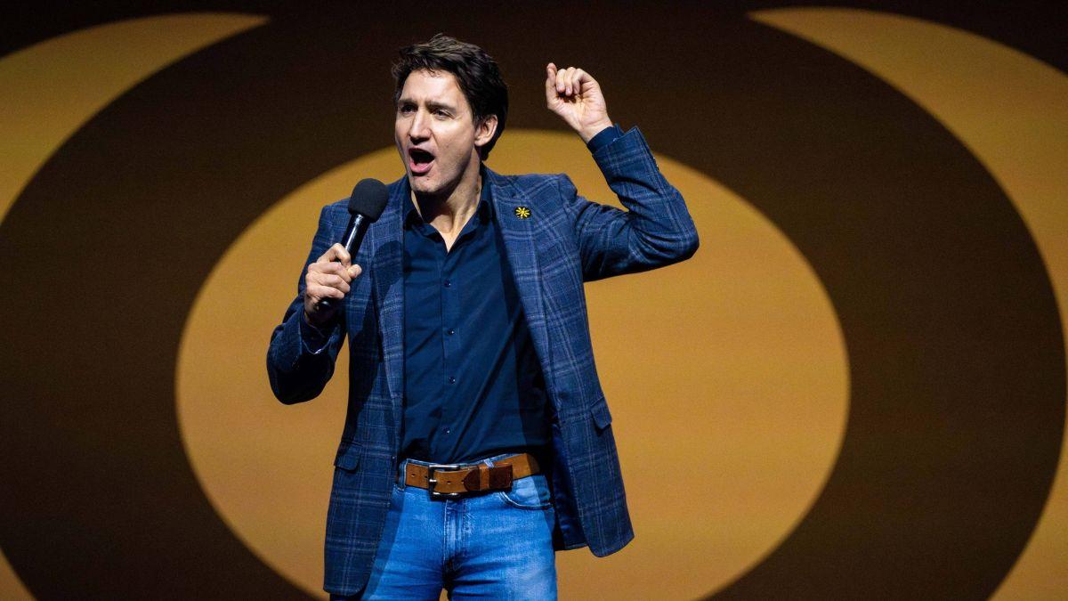 A photo of Justin Trudeau