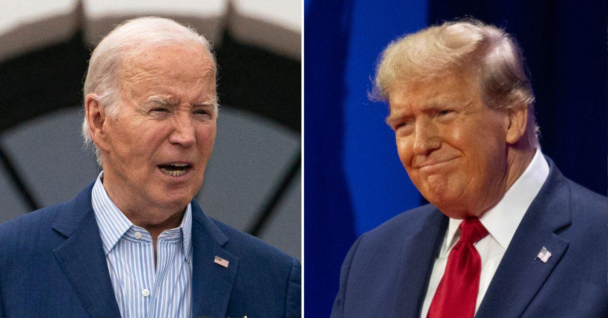 photo of joe biden and donald trump