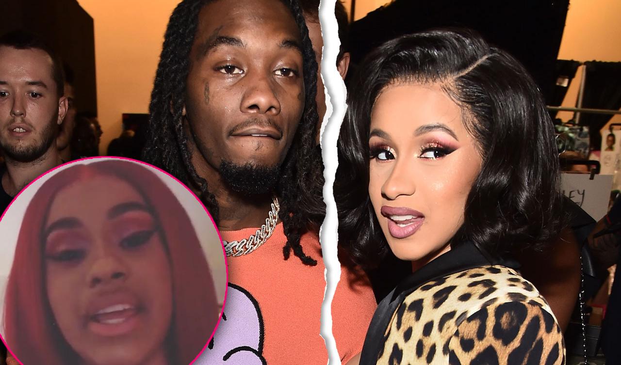 Cardi B Reveals She And Offset Split In Shocking New Video