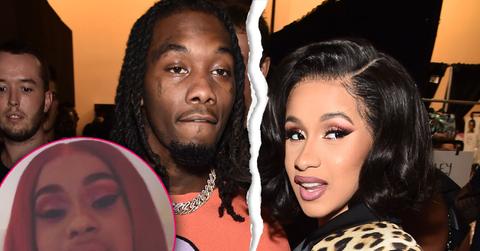Cardi B Offset Split Video