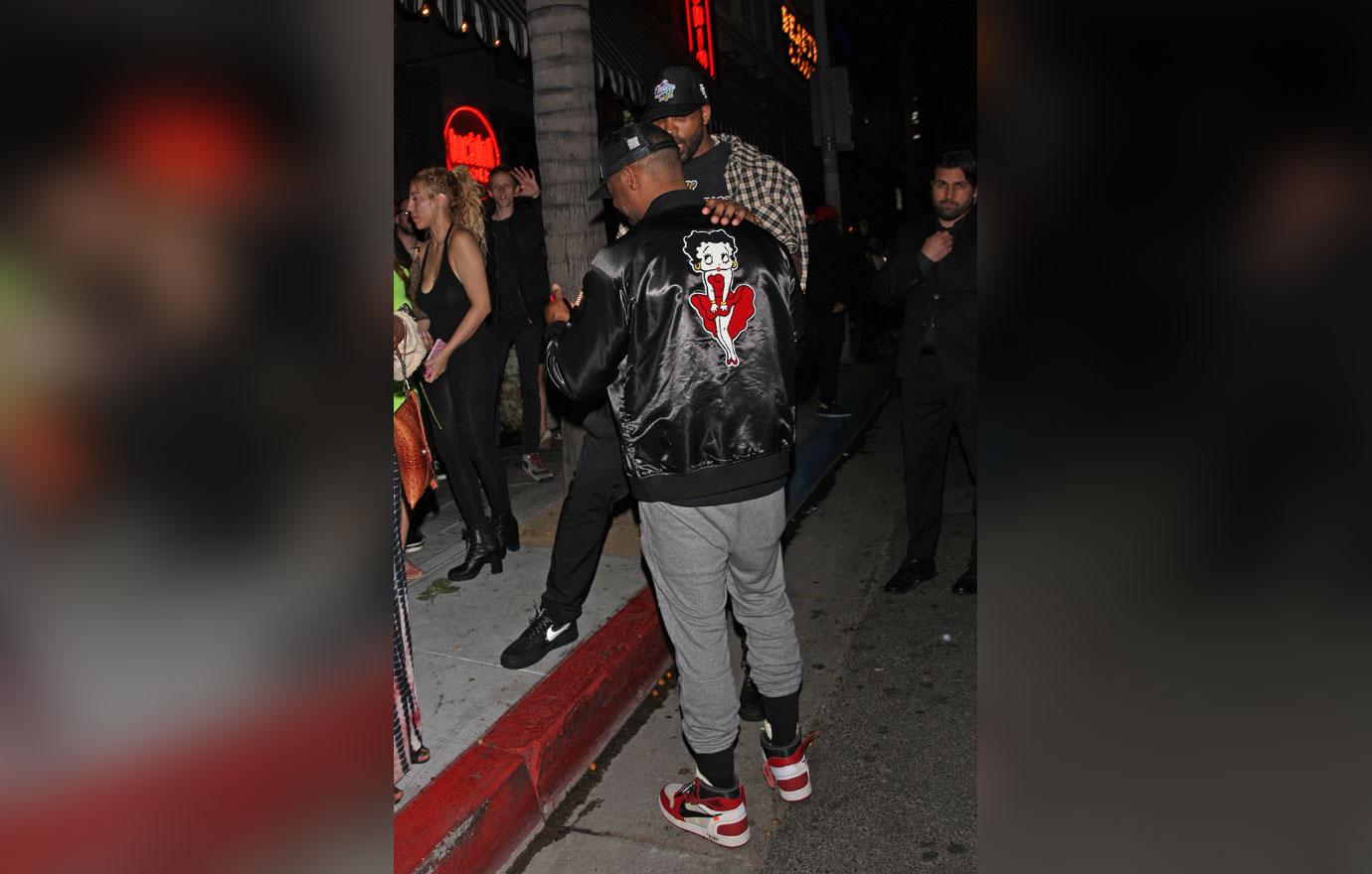 Tristan Thompson Leaves Nightclub After Khloe Cheating Scandal