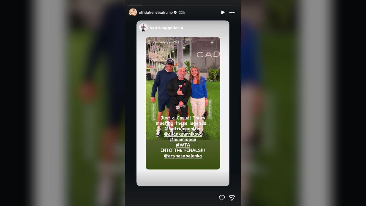 image of In the clip, Kai revealed her mom introduced her to golf at just 2 years old.