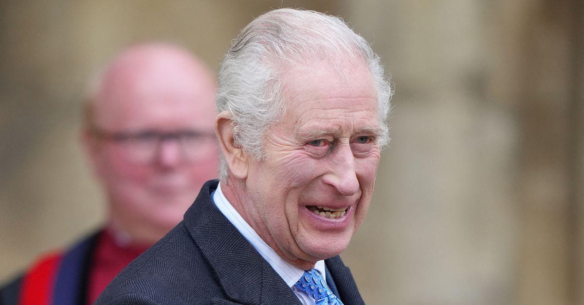 King Charles Attends Easter Service in First Major Public