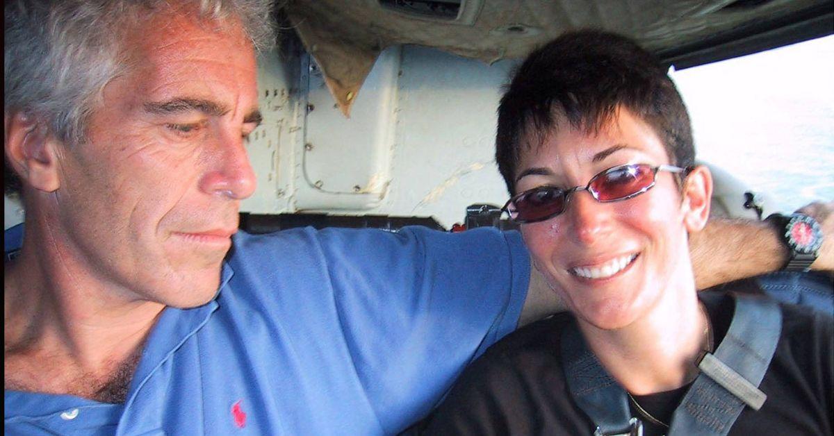 Photo of Jeffrey Epstein and Ghislaine Maxwell