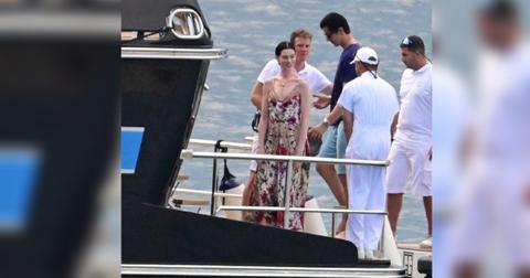 anne hathaway yacht greek islands radar
