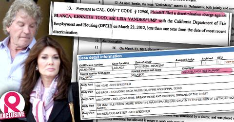 //lisa vanderpump lawsuit former employee discrimination wrongful termination real housewives of beverly hills wide