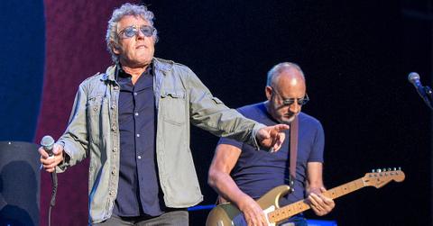 Photo of Pete Townshend & Roger Daltrey.