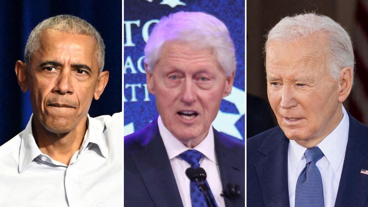 picture of Barack Obama, Bill Clinton and joe Biden