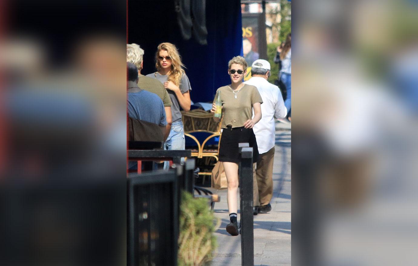 Kristen Stewart Enjoys Date With Galpal Stella Maxwell