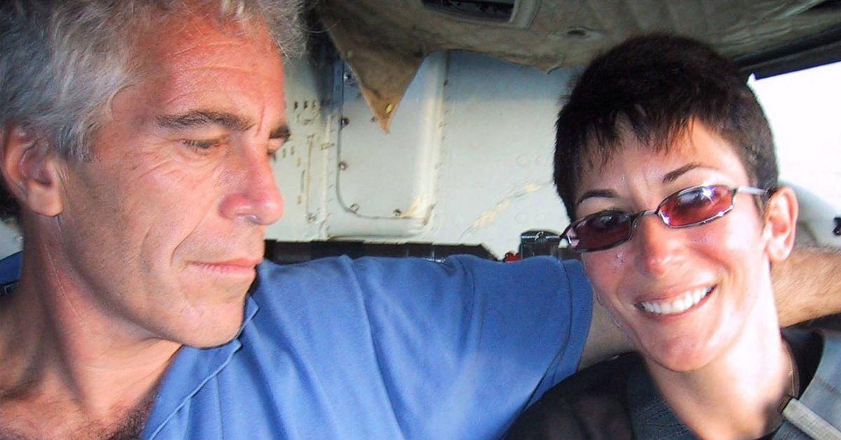 picture of Jeffrey Epstein and Ghislaine Maxwell