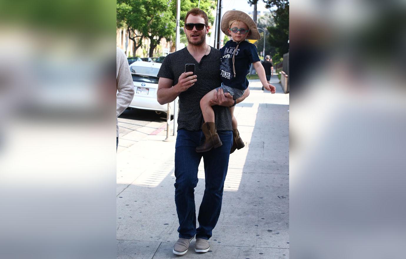 Chris Pratt son jack after divorce