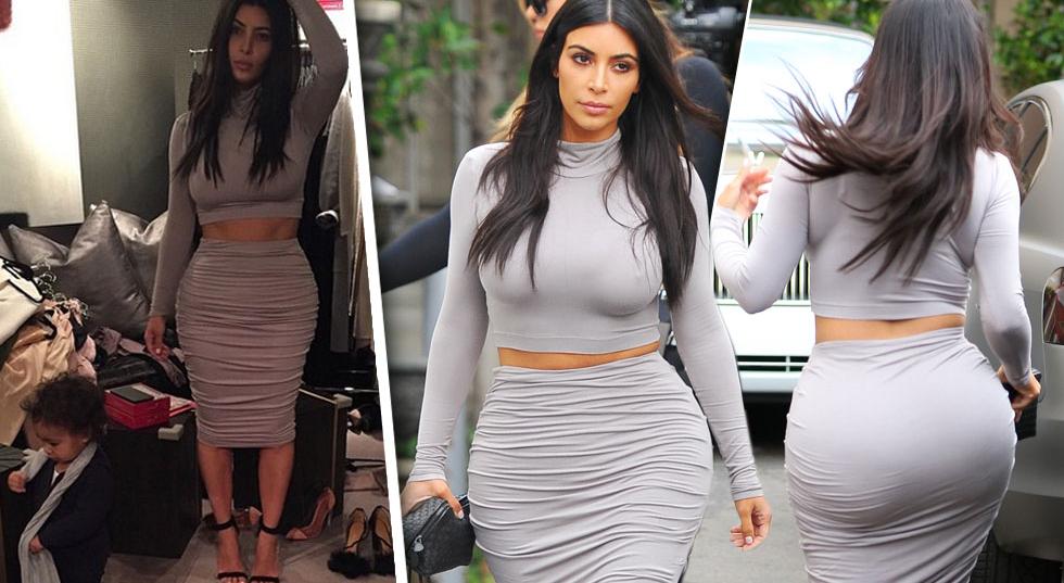 Get Real Kims Instagram Body Shot Looks Nothing Like Later Photos