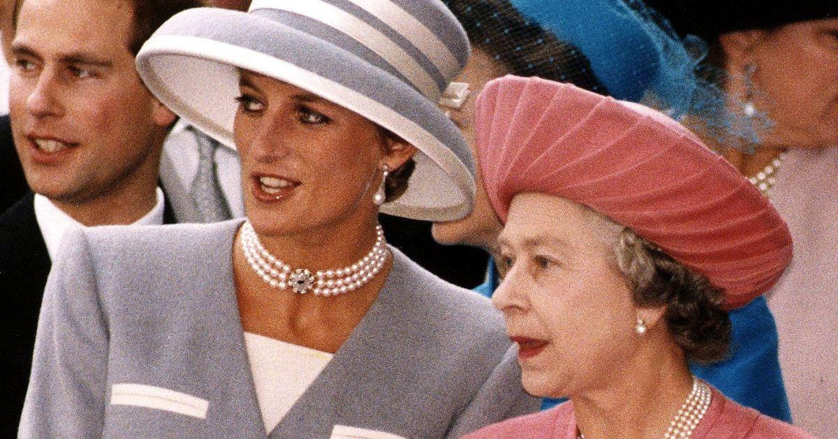 Photo of Princess Diana and Queen Elizabeth