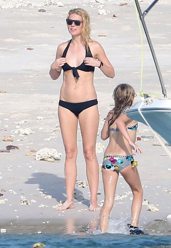 Gwyneth Paltrow Continues To Flaunt Her Flawless Bikini Bod On Vacation In Mexico