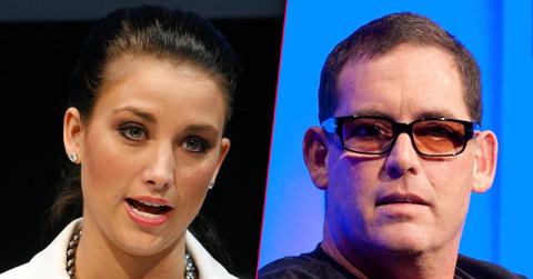 Mike Fleiss And Laura Kaeppeler Looking Angry