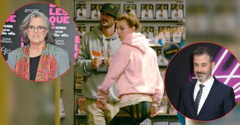 Composite photo of Rosie O'Donnell, Kevin Federline, Britney Spears and Jimmy Kimmel