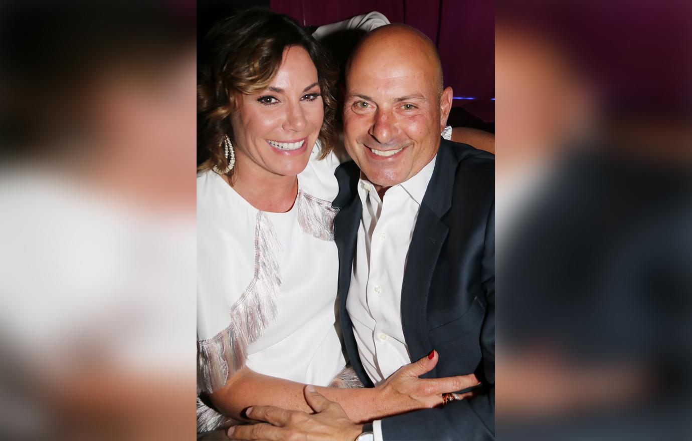 luann de lesseps first sighting ex husband tom dagostino engaged wedding anniversary r