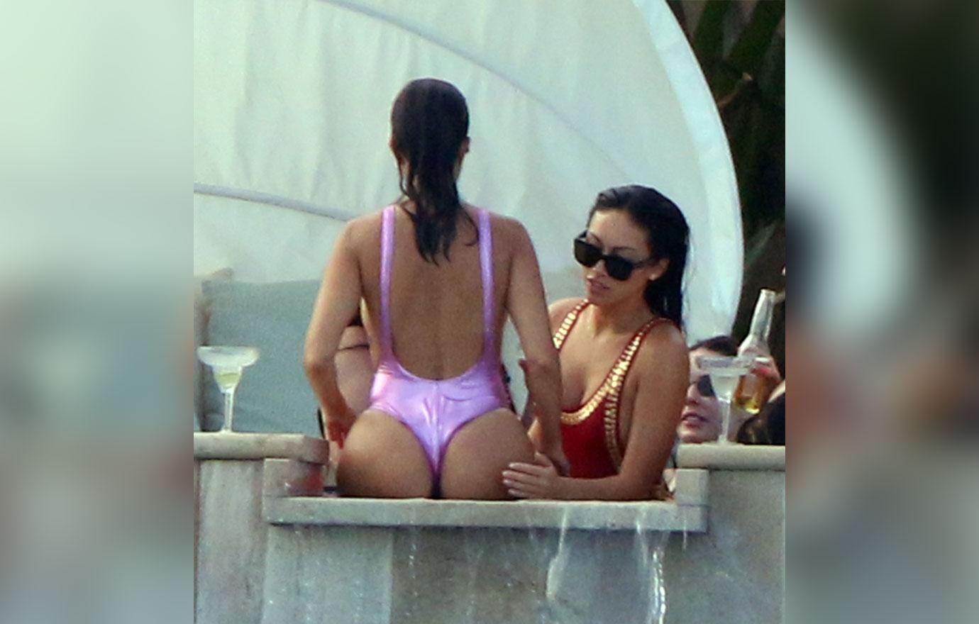 Stephanie Shepherd Pats Kourtney Kardashian’s Butt In Hot Tub