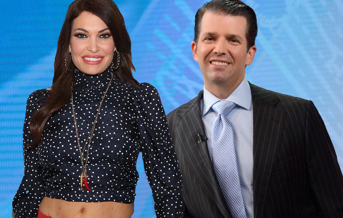 Donald Trump Jr. And Fox News Star Kimberly Guilfoyle Kiss PDA