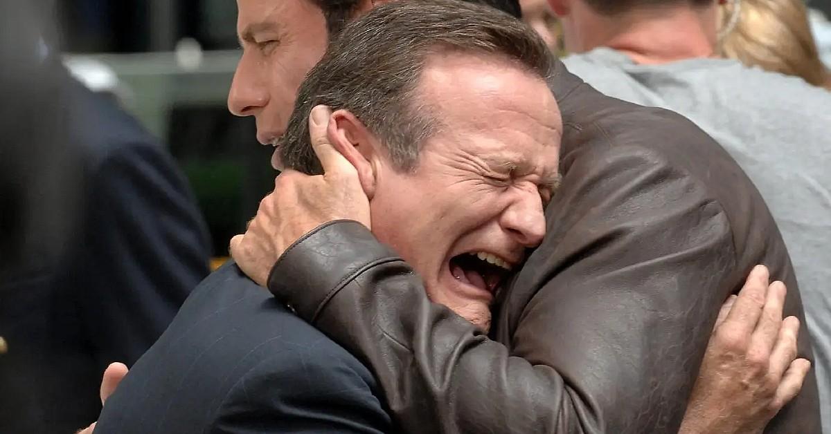 Photo of Robin Williams and John Travolta