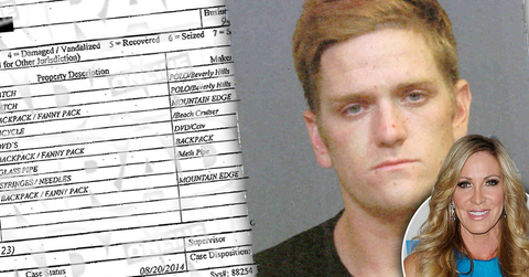 //lauri peterson son arrested shoplifting meth pipe