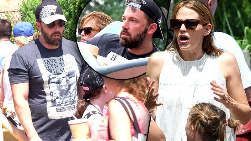 Ben Affleck Nanny Christine Ouzounian Flew On Jet With Actor & Tom Brady ––  Wore Football Star's Super Bowl Rings