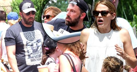 //ben affleck jennifer garner divorce nanny scandal disney world violet seraphina samuel pp
