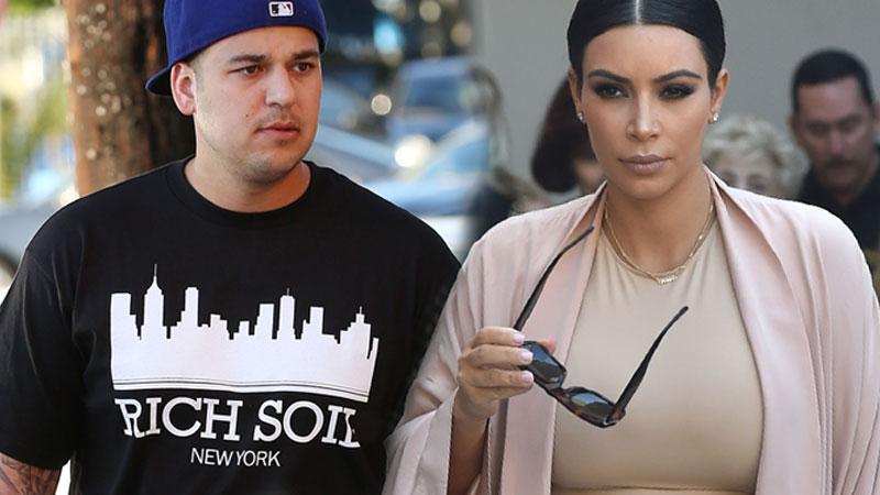 Rob Kardashian Kim Kardashian End Feud