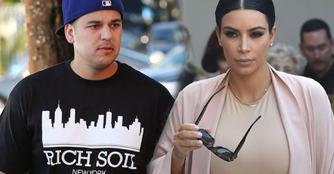 Rob Kardashian Kim Kardashian End Feud