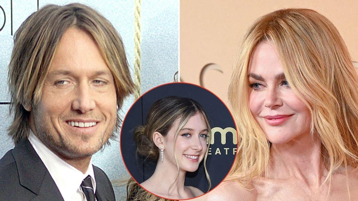 picture of Keith Urban, Sunday Rose and Nicole Kidman