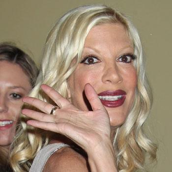 Tori spelling got a job abc