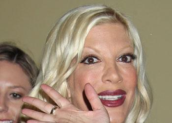 Tori spelling got a job abc