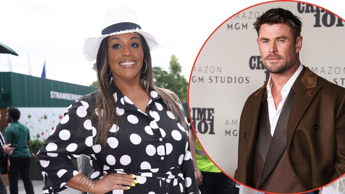 Photo of Alison Hammond and Chris Hemsworth