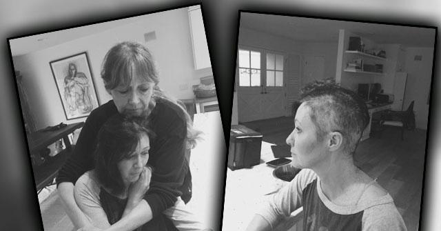 //shannen doherty cancer bald shave head pp