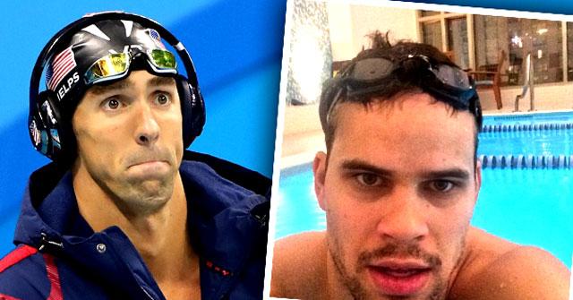 //basketball star kris humphries beat olympian michael phelps swimming pp