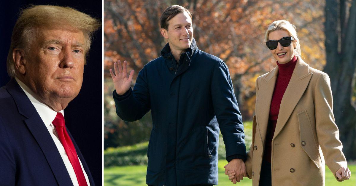 Donald Trump 'Begging' Ivanka & Jared To Join Him For 2024 Announcement