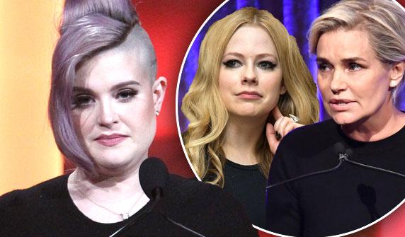 //Kelly osbourne yolanda hadid avril lavigne lyme disease pp