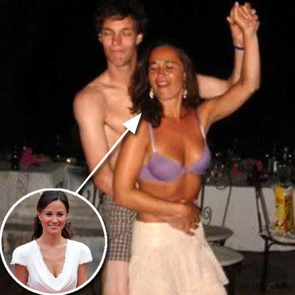 Photo of Pippa Middleton partying in a bra emerges