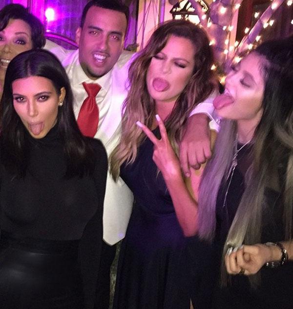 Khloe Kardashian Wears Body Makeup in a Daring Dress for French Montana's  Birthday