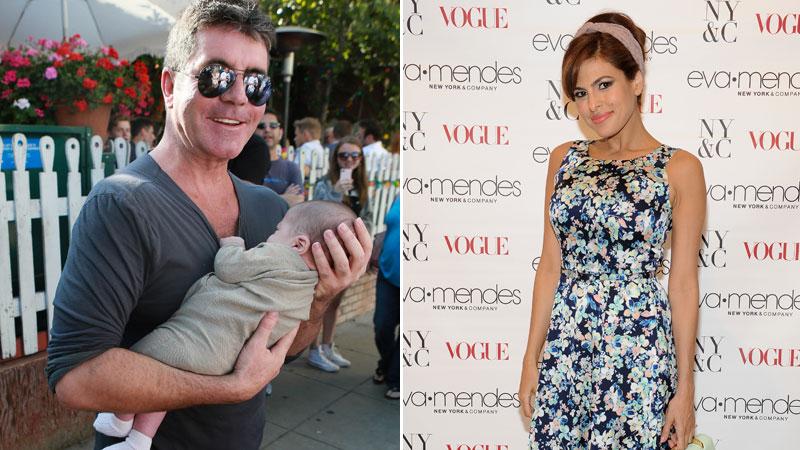 //simon cowell eva mendes