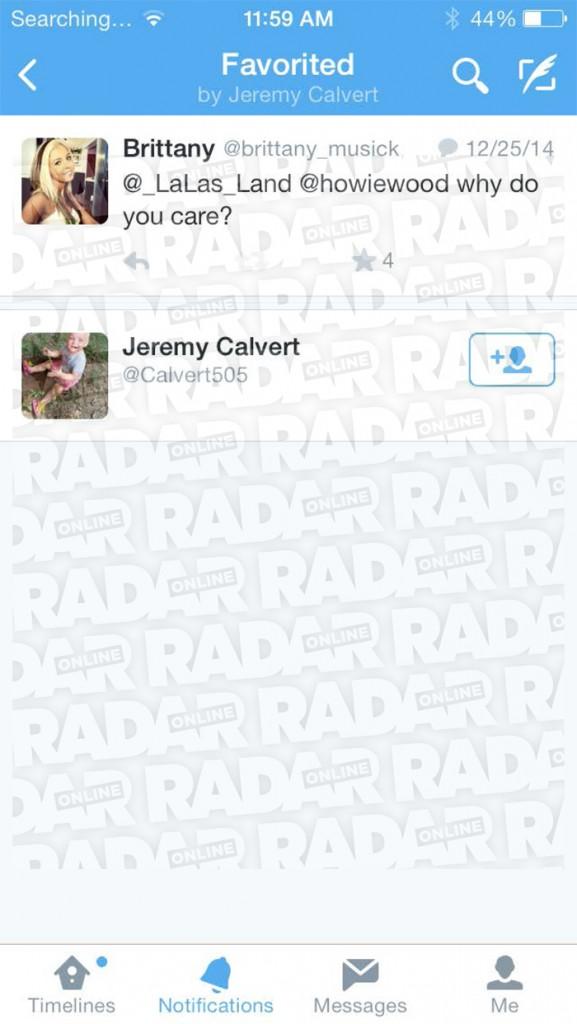 jeremy calvert britanny musick twitter jan  part  x