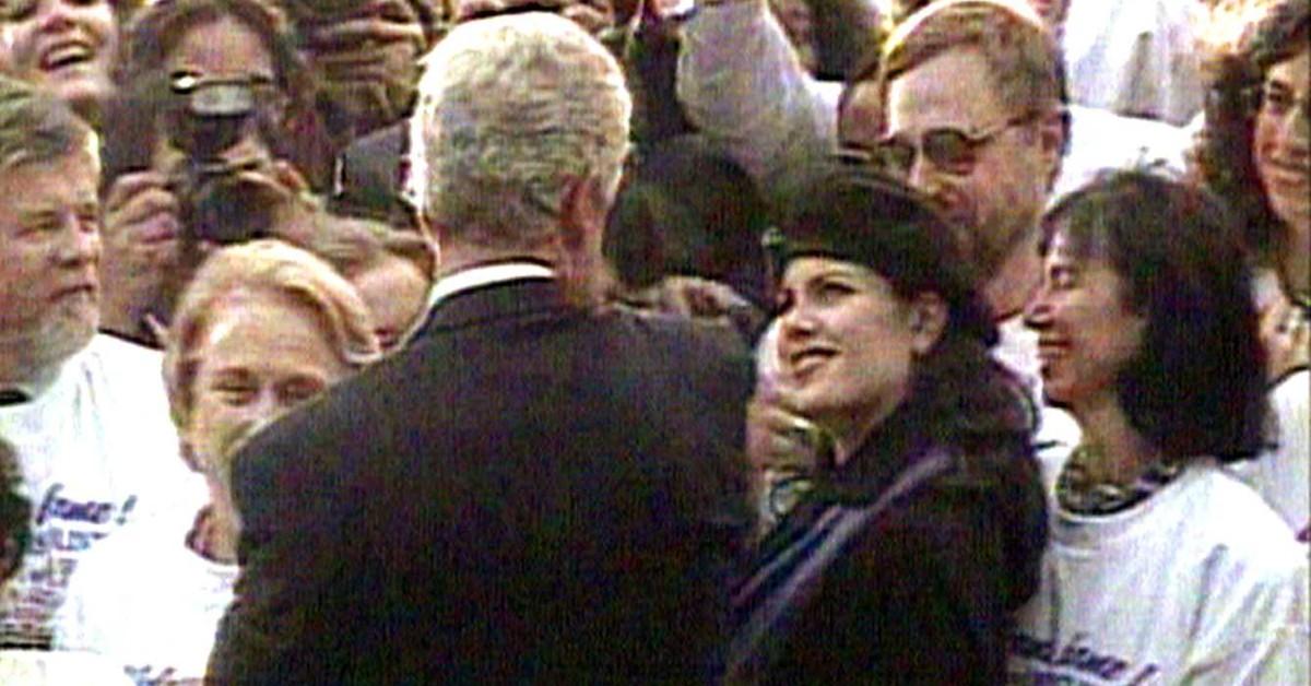 Photo of Monica Lewinsky, Bill Clinton