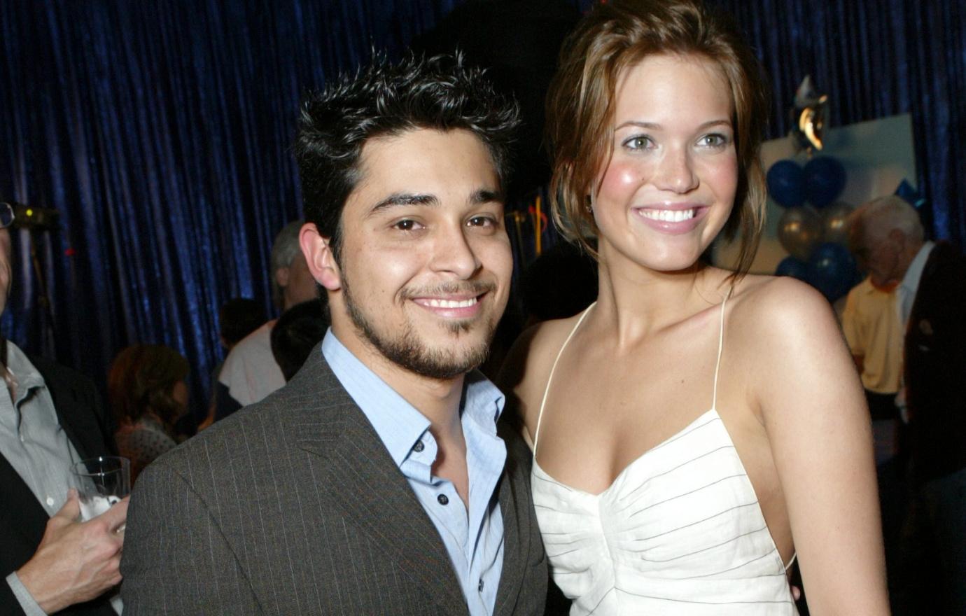 Wilmer Valderrama and Mandy Moore