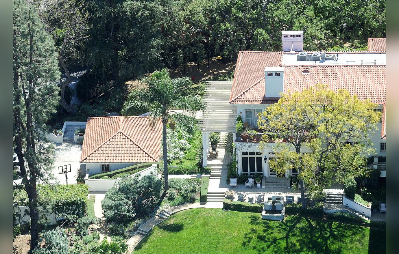 Brad Pitt House Aerial Photos Prove Spending Time With Kids