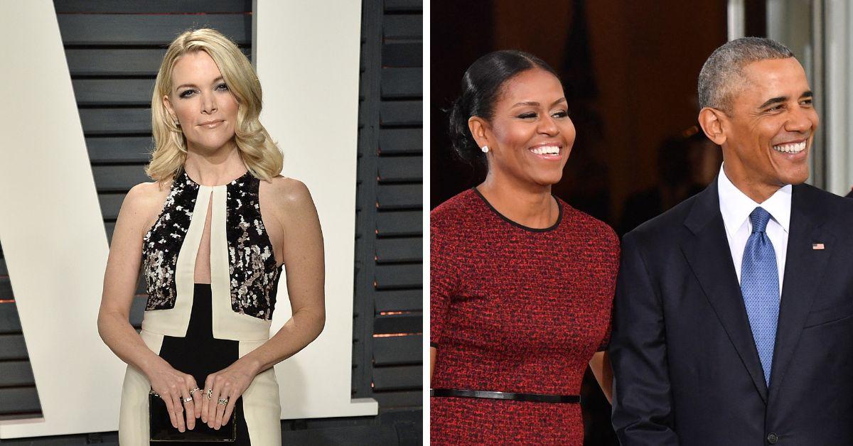 Photo of Megyn Kelly, Barack Obama, Michelle Obama