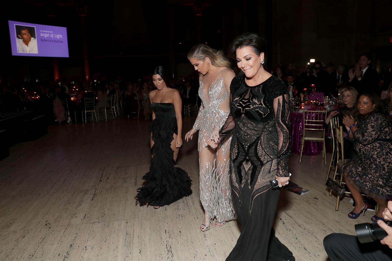 Kardashian Klan IGNORES West's Medical Emergency At Angel Ball